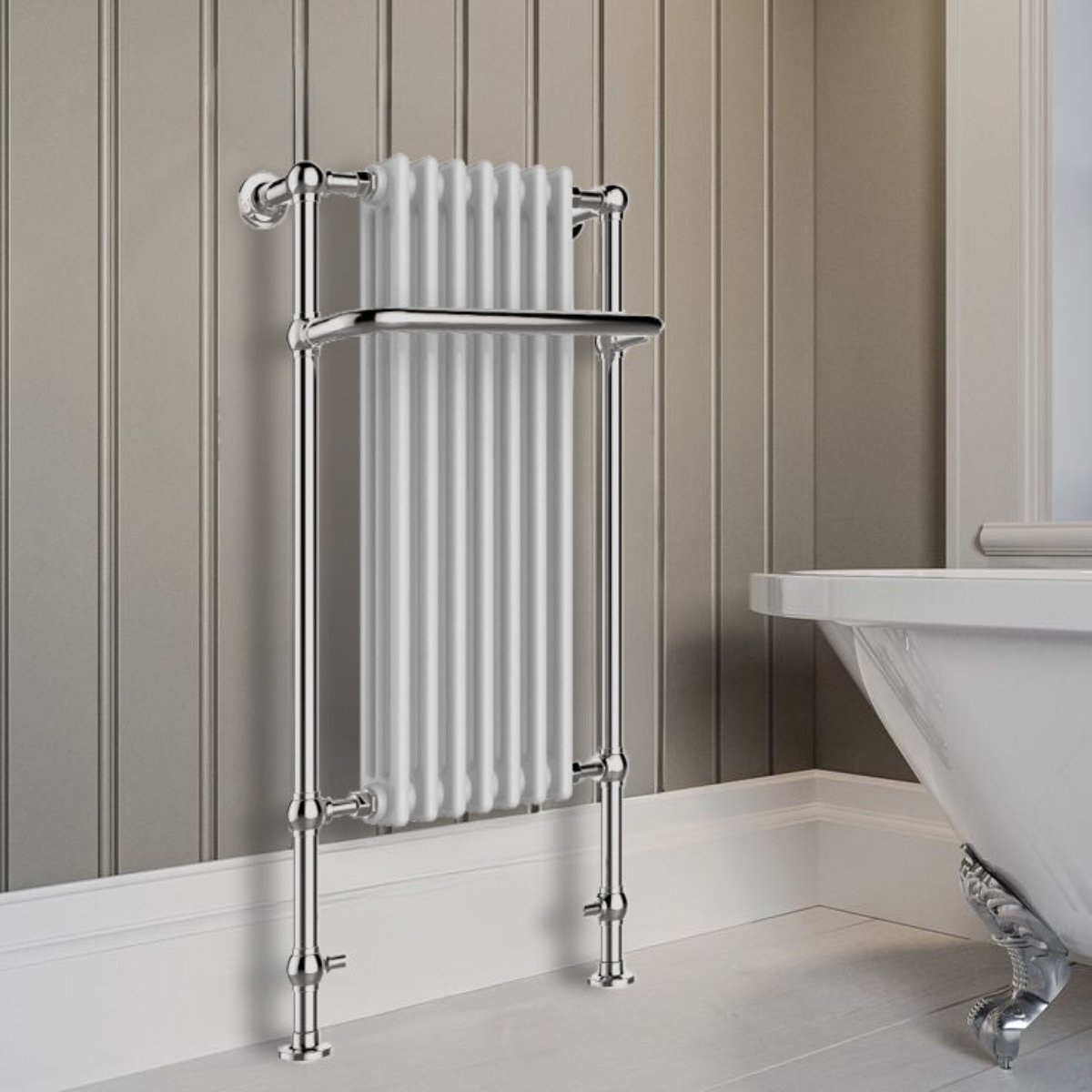 Tall Bathroom Radiator Traditional Radiator Towel Rail