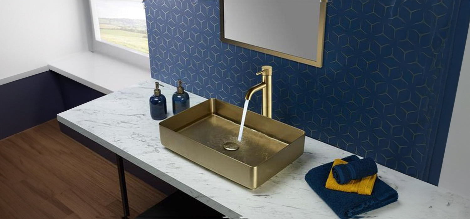 Gold Bathroom Taps
