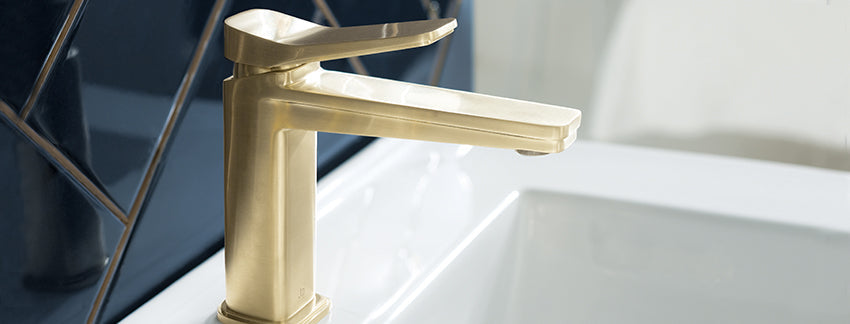 Accessories Guide for a Modern Bathroom - Gold Basin Mixer Tap