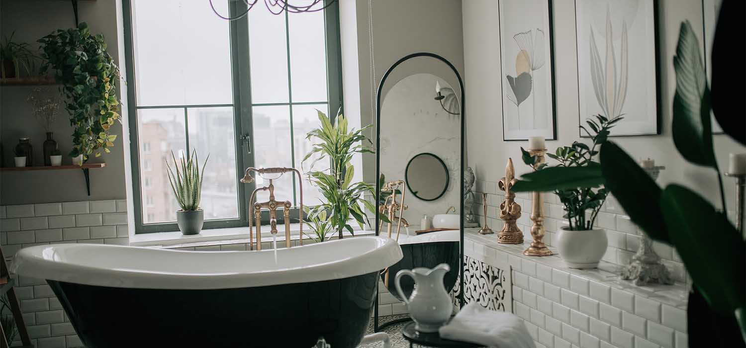 Traditional Bathroom Ideas featuring Brushed Brass