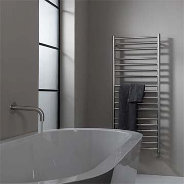 Stainless Steel Towel Radiators Dual Fuel