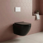 0.82m freestanding concealed cistern with frame and stainless steel dual flush plate