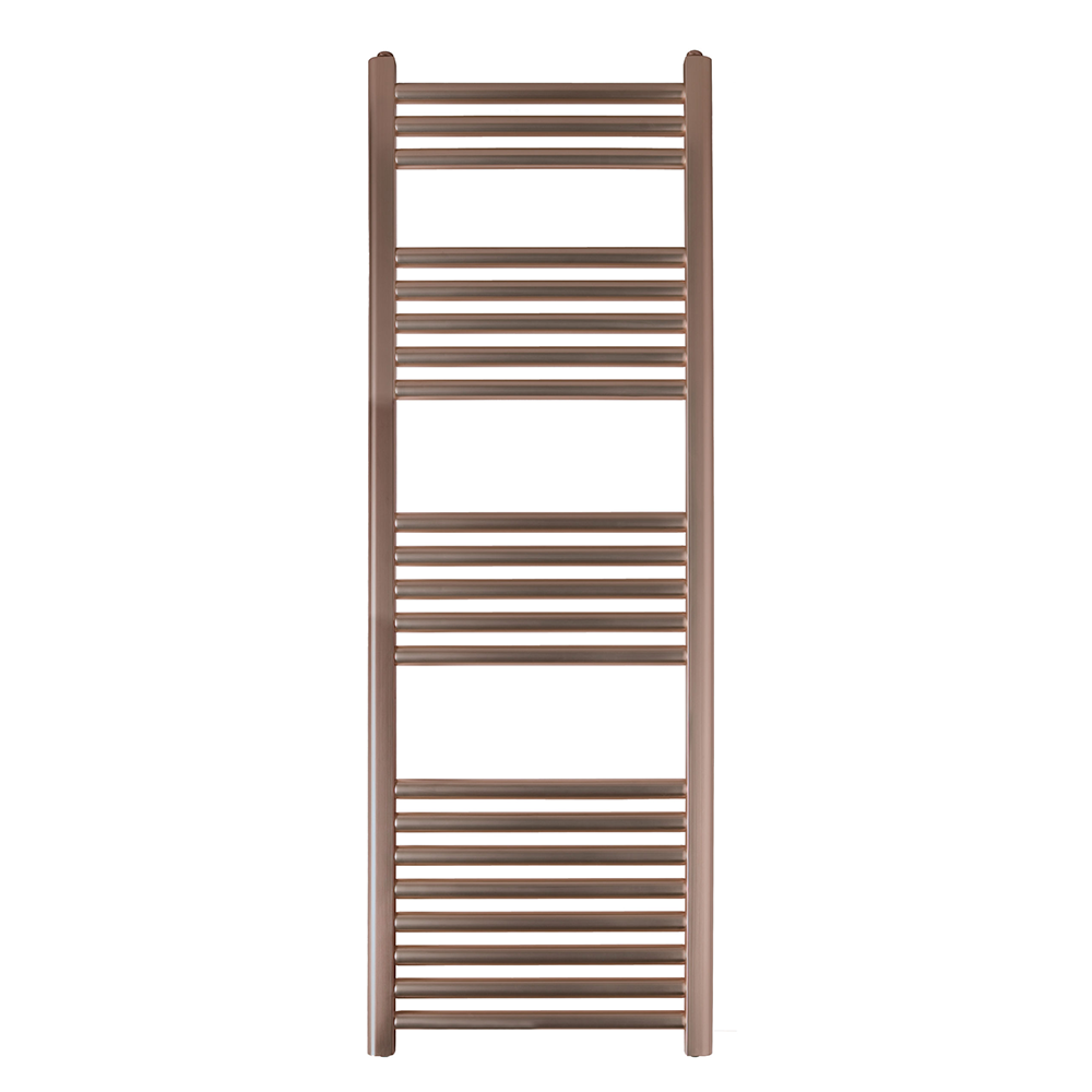 brushed bronze towel radiator Main image