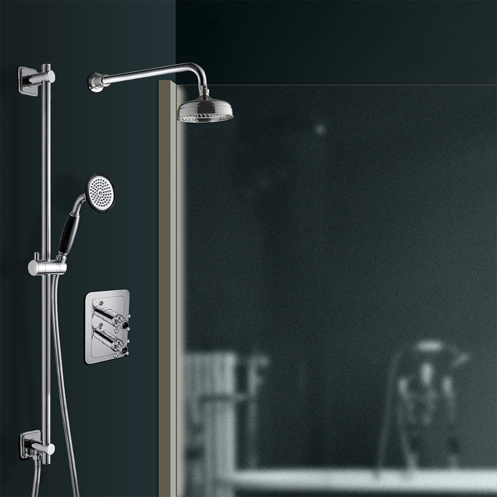 2 Outlet Concealed Shower Mixer Valve