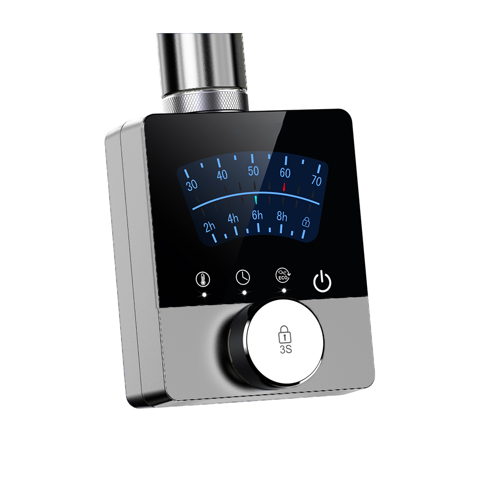 towel rail heating element with thermostat