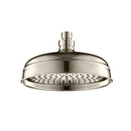 200mm Victorian Nickel shower head 