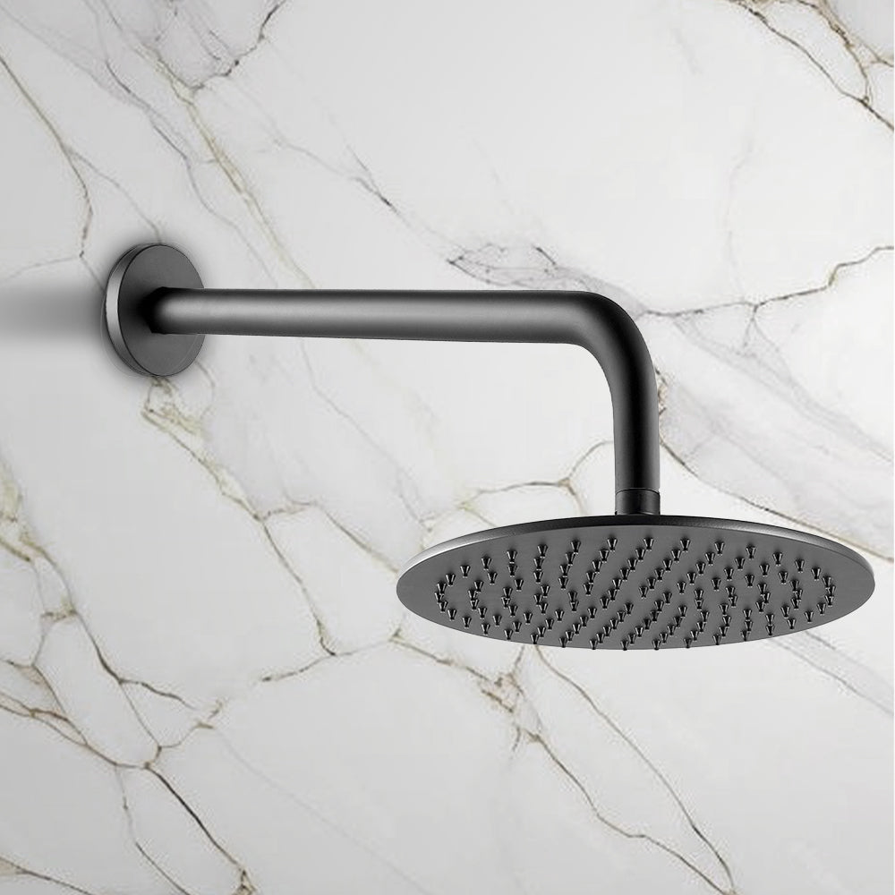 250mm Black Shower Head Main image