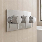 2 Outlets Thermostatic Concealed Shower Valve - Horizontal