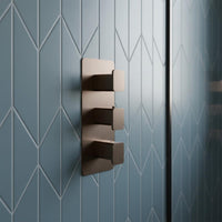 2 Outlets concealed shower valve - bronze 