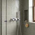 2 Outlets shower valve with hanset chrome