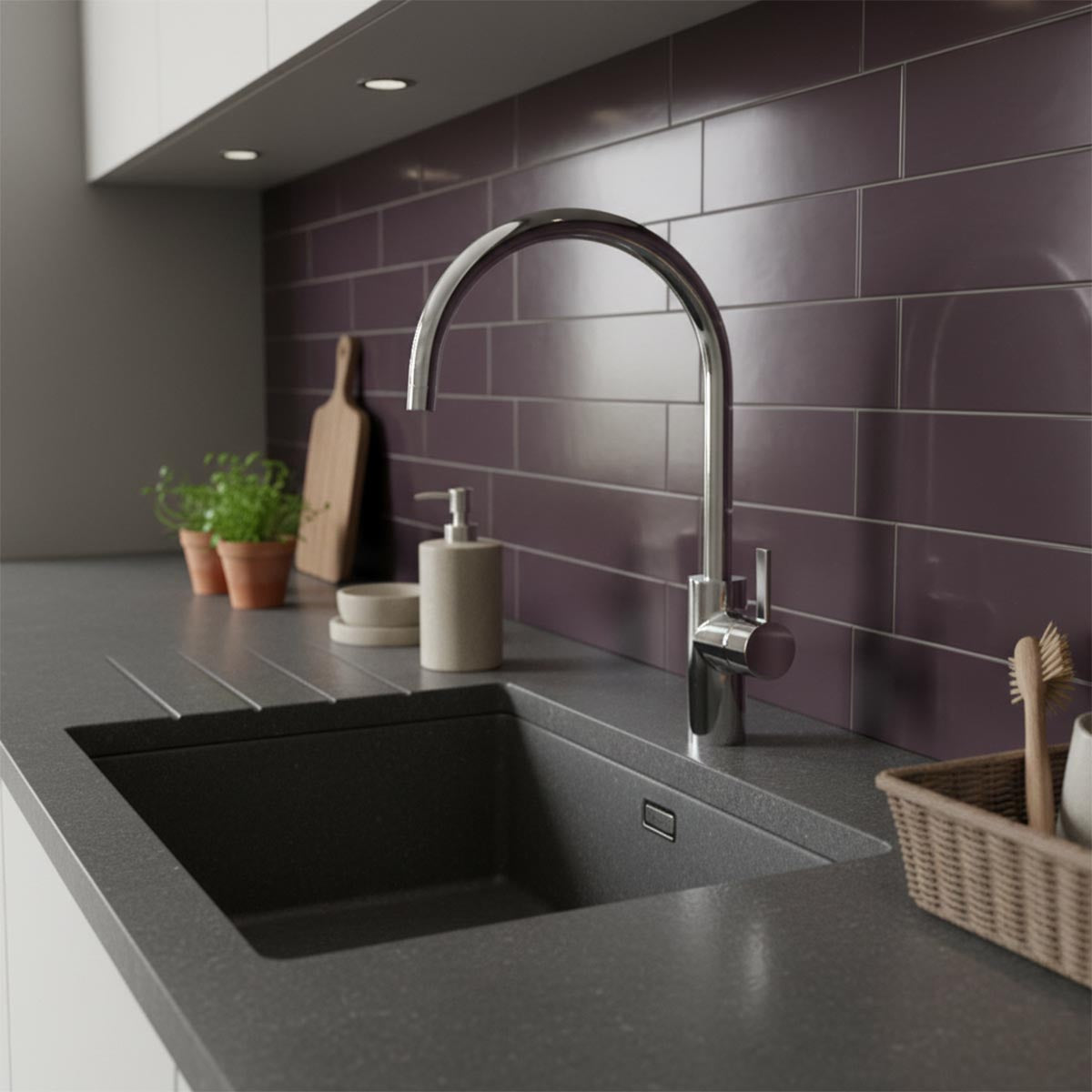 chrome kitchen  sink tap  Main image