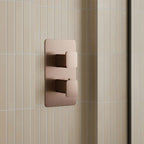 2 dials 2 outlet shower valve bronze
