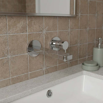 2 hole wall mounted basin mixer Main image