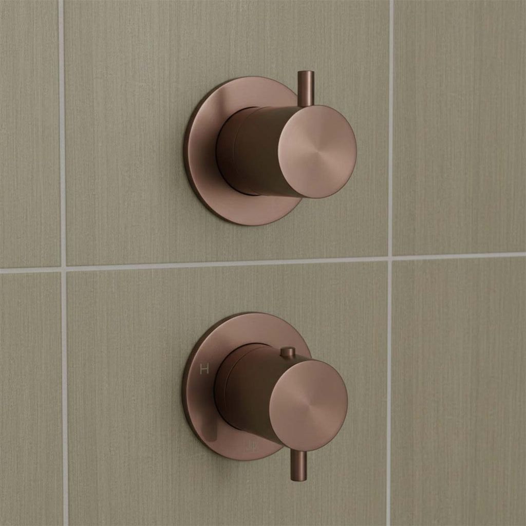 2 way concealed thermostatic shower valve 