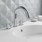 3-Hole Deck-Mounted Basin Mixer Tap 