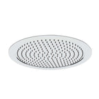 400mm Recessed Overhead Shower Head - Chrome