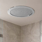 400mm Round Recessed Overhead Shower Head - Chrome