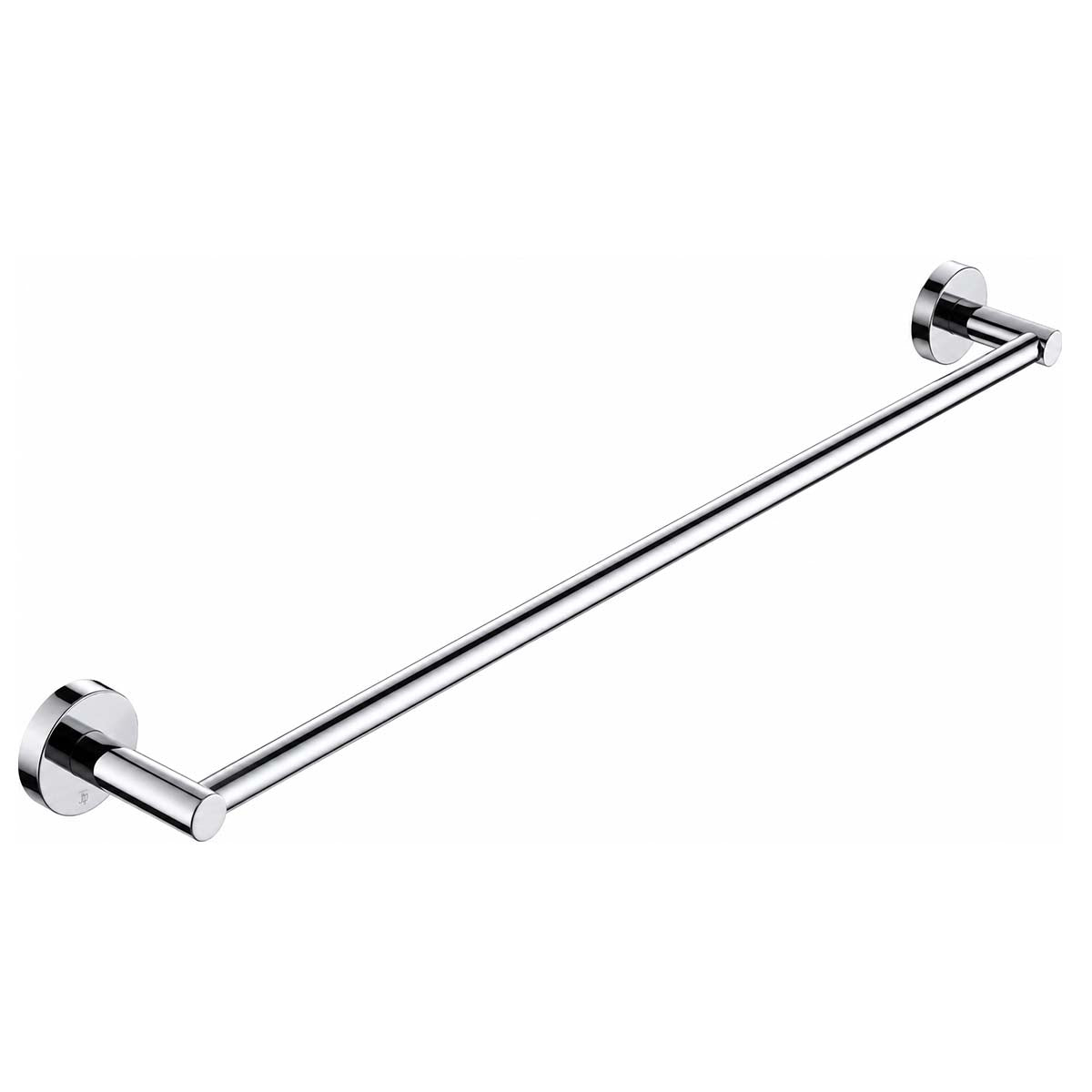 600mm Wall Mounted Towel Holder - Chrome