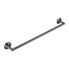 600mm brushed black towel holder