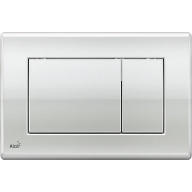 Chrome Wall Mounted Dual Flush Plate