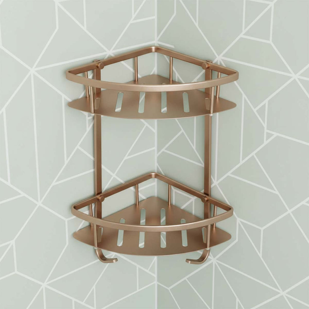 Two Tier Corner Shower Basket