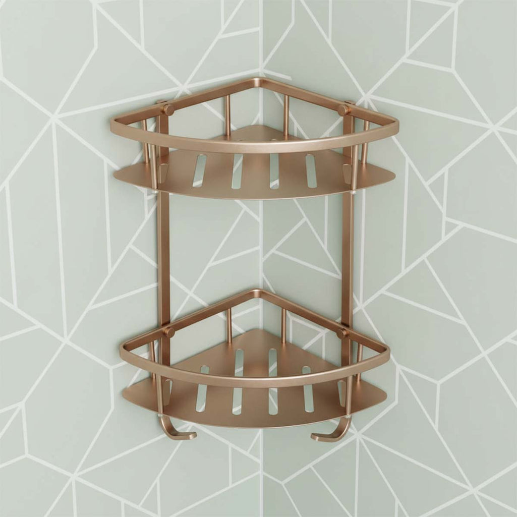 Two Tier Corner Shower Basket