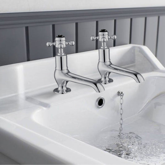 traditional Basin Pillar Taps 1200