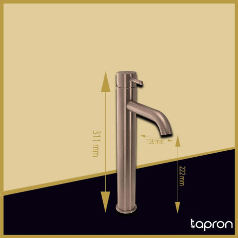 bronze bathroom tap-Tapron