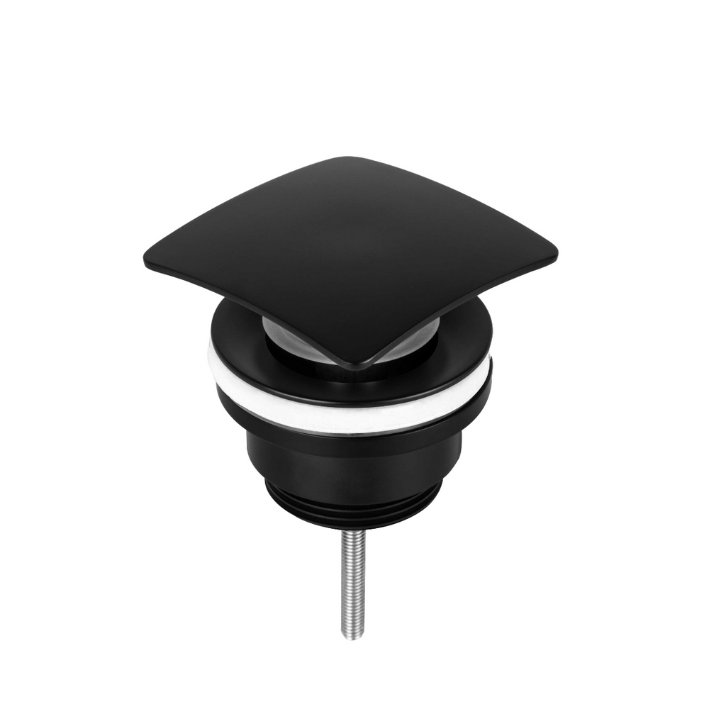 Basin_waste_universal_slotted_unslotted_matt_black