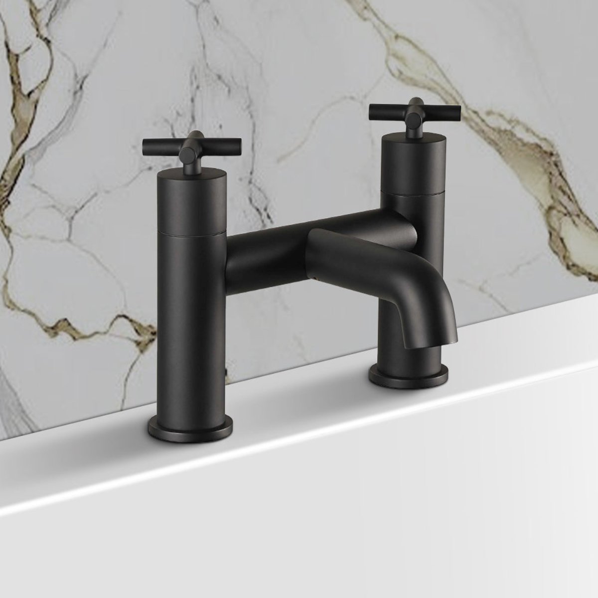 Bath Filler Tap – Matt Black Main image