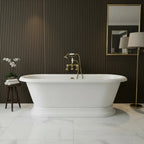 Traditional Bath Shower Mixer with Kit Wall Mounted