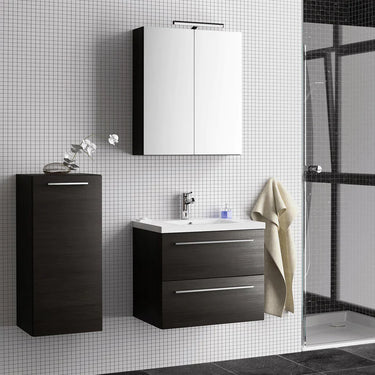 Bathroom-Mirror-Cabinet-with-Light-and-Shaver-Plug-Black