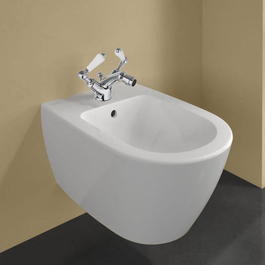 Bidet Mixer Tap with Pop Up Waste  1200