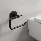 Black Toilet Roll Holder 
