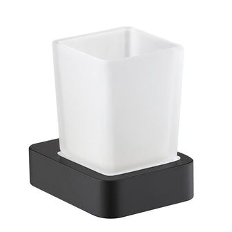 Wall Mounted Matt Black Tumbler Holder Secondary image