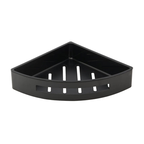 Black Corner Shower Basket