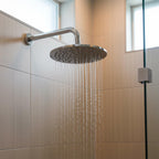 Brass Round Overhead Shower Head, 300mm - Chrome