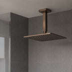 Bronze Square Ceiling Arm 150mm