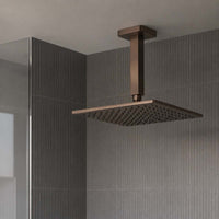 Bronze Square Ceiling Arm 150mm