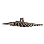 Bronze Square Wall Mounted Rainfall Shower Head