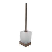 Bronze toilet brush holder