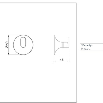 Brushed Brass Single Robe Hook Secondary image