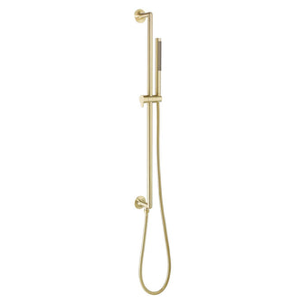 Brushed Brass Slide Rail Shower Kit with Slim Shower Handset Secondary image