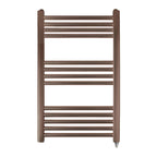 Brushed Bronze Electric Towel Rail 