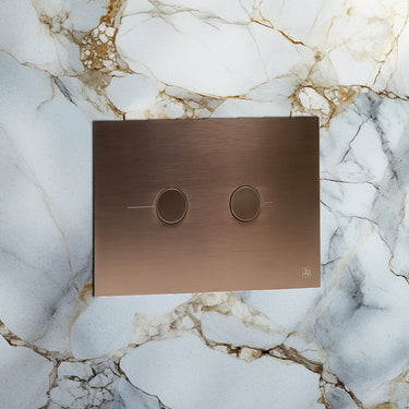 Brushed Bronze Flush Plate 