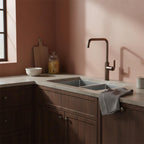 Brushed Bronze Mono Kitchen Mixer Tap