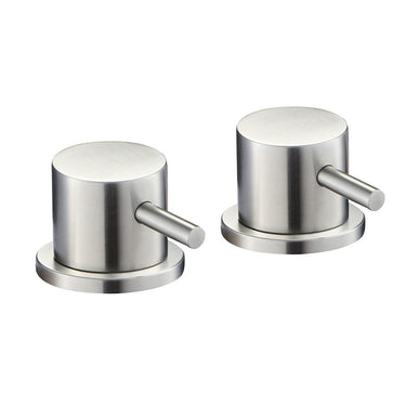Brushed Stainless Steel Deck Panel Valves
