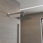 Chrome 200mm Square Shower Head  