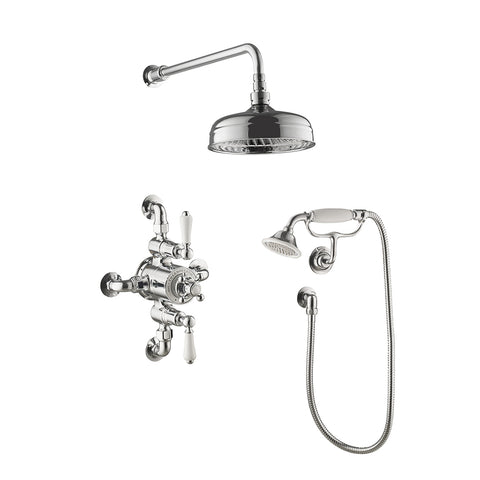 Chrome_Dual_Exposed_Thermostatic_Shower_Valve_Elbow_Handset_Fixed_Shower_Head_and_Arm