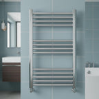 Chrome Heated Towel Rail - 800mm X 600mm